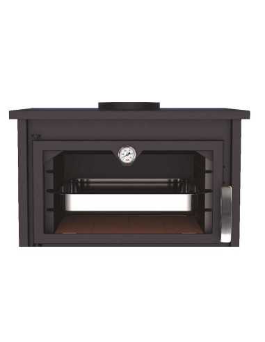 Estufa De Leña BRONPI Suiza Frontal Con Horn | Hogar Cahersa