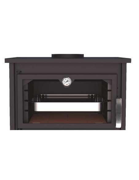 Estufa De Leña BRONPI Suiza Frontal Con Horn | Hogar Cahersa