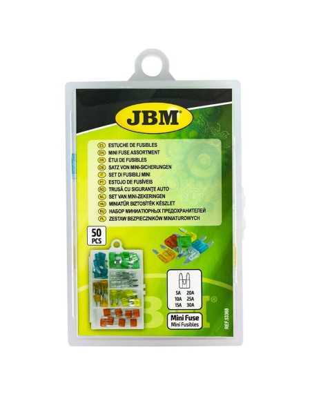 Fusibles Mini JBM Estuche 50 Pz