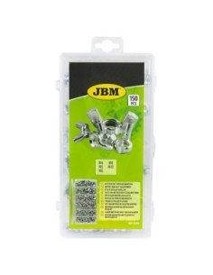 Tuercas Mariposa Métricas HJM Estuche 150 Pz 2