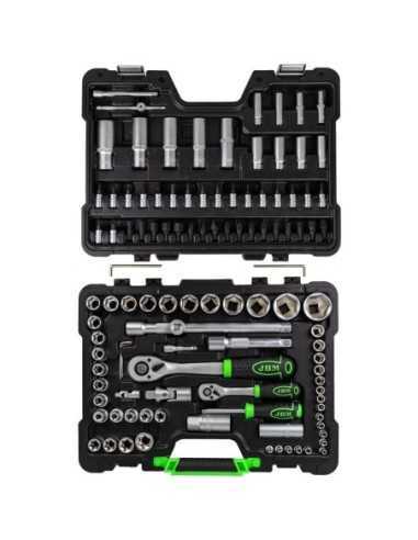 Estuche de Herramientas JBM 108 Pz 54037 | Caja o carro de herramientas JBM resistente y funcional