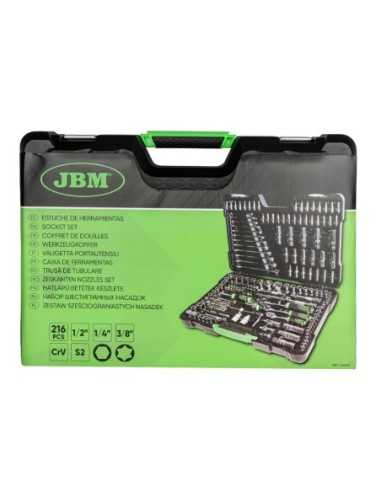 Estuche de Herramientas JBM 216 Pz 54045 | Caja o carro de herramientas ALYCO resistente y funcional