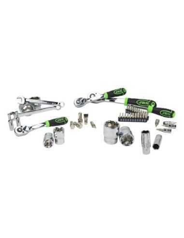 Estuche de Herramientas JBM 216 Pz 54045 | Caja o carro de herramientas ALYCO resistente y funcional