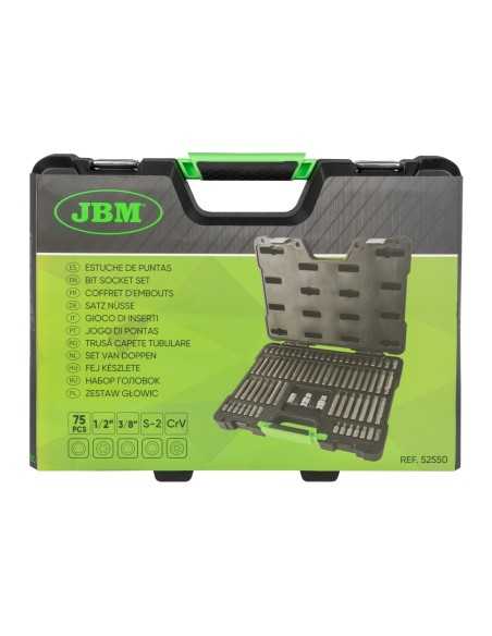 Puntas Atornillador JBM Estuche 75 Pz | Caja o carro de herramientas ALYCO resistente y funcional