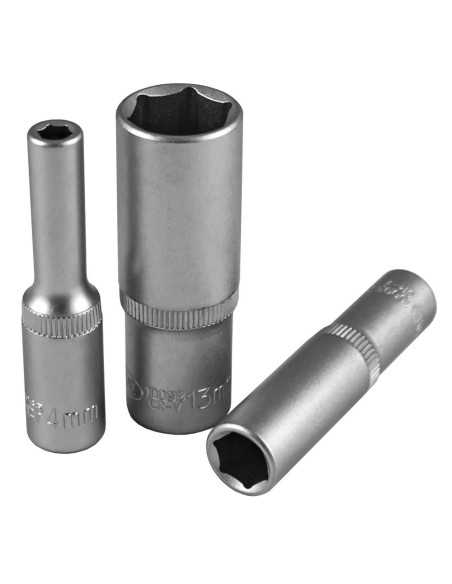 Llave de Vaso Hexagonal JBM 1/4" 50 mm LARGO 13 mm