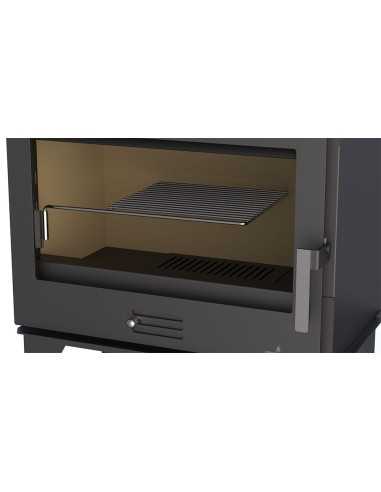 Estufa De Leña BRONPI Senaplus Frontal Crist | Hogar Cahersa