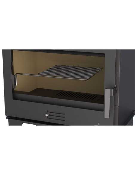 Estufa De Leña BRONPI Senaplus Frontal Crist | Hogar Cahersa