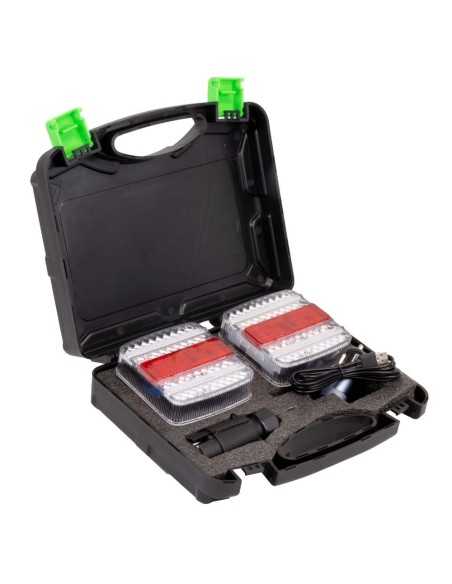 Pilotos Led Auxiliares Vehículos JBM Magnéticos Inalámbricos Set 2