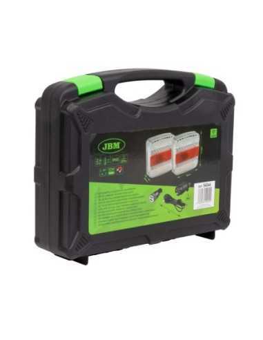 Pilotos Led Auxiliares Vehículos JBM Magnéticos Inalámbricos Set 2