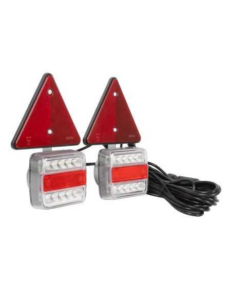 Pilotos Led Auxiliares Vehículos JBM Magnéticos Set2