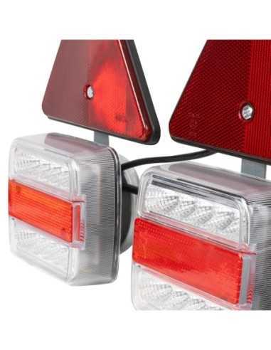 Pilotos Led Auxiliares Vehículos JBM Magnéticos Set2