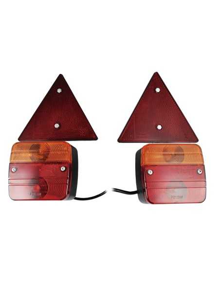 Pilotos Led Auxiliares Vehículos JBM Magnéticos y Catareflectantes Set2 51886
