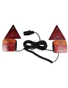 Pilotos Led Auxiliares Vehículos JBM Magnéticos y Catareflectantes Set2 51886 2