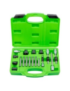 JUEGO DE EXTRACTORES PARA POLEAS DE ALTERNADOR 18 PIEZAS JBM