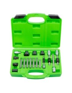 JUEGO DE EXTRACTORES PARA POLEAS DE ALTERNADOR 18 PIEZAS JBM