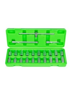 Llaves de Vaso JBM para Tapones de Carter Estuche 23 Pz