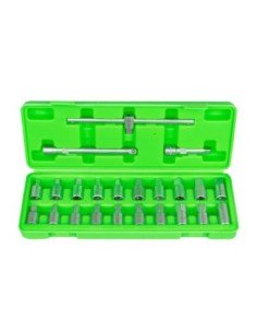 Llaves de Vaso JBM para Tapones de Carter Estuche 23 Pz