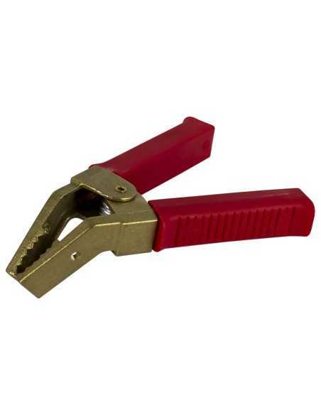 PINZA PARA CABLE DE ARRANQUE LATON ROJA JBM