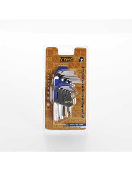Juego de 9 Llaves Allen 1.5-10mm REF 193070: Herramienta Esencial