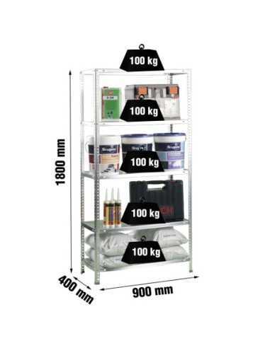 Estantería SIMONRACK Comfort 5/400 galvanizado