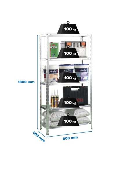 Estantería SIMONRACK SimonrackComfort mini 5/500 galva