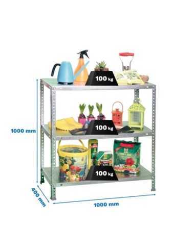 Estantería SIMONRACK SimonrackComfort plus 3/400 1000 galvanizado