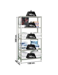 Estantería SIMONRACK SimonrackComfort superplus 5/400 gris