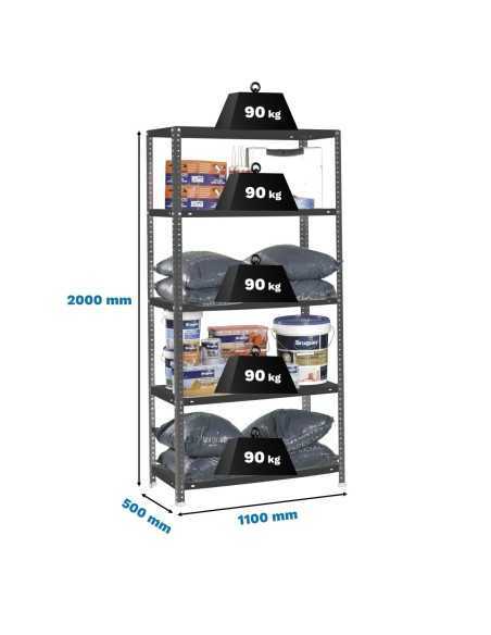 Estantería SIMONRACK SimonrackComfort superplus 5/500 antracita