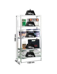 Estantería SIMONRACK SimonrackComfort superplus 5/500 galva