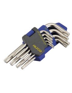 Juego de 9 Llaves Acodadas Torx T10-T50 Ref. 193270 2