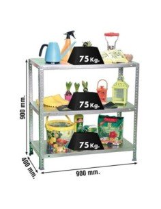 Estantería SIMONRACK Advantage Kit 3/400 900 galvanizado