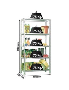 Estantería SIMONRACK Advantage Kit 5/400 galvanizado