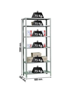 Estantería SIMONRACK Advantage Kit 6/300 galvanizado