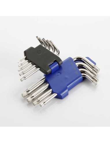 Juego de 9 Llaves Acodadas Torx T10-T50 Ref. 193270