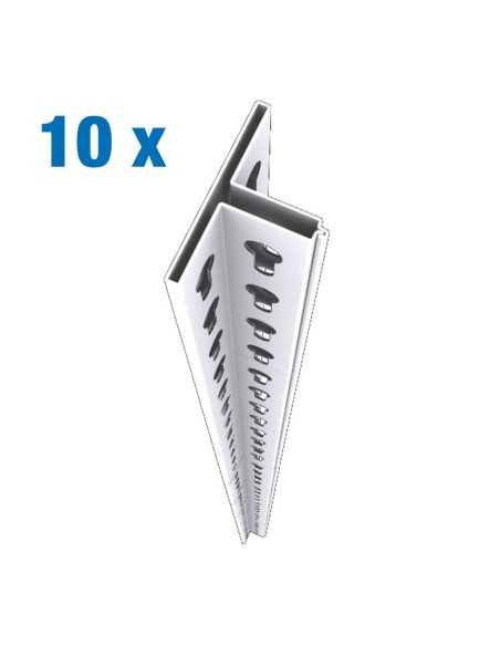 Estantería SIMONRACK SimonrackPack 10 perfil officlick 1000 blanco