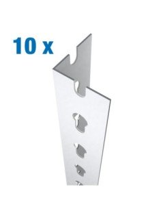 Estantería SIMONRACK SimonrackPack 10 perfil sclick p/40 2000 blanco