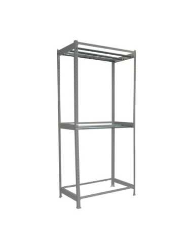Estantería Guardarropa SIMONRACK Simonclothingdouble 3/301275 gris