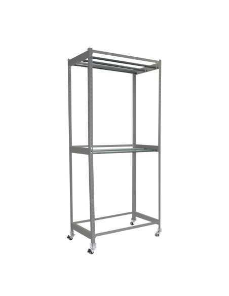 Estantería Guardarropa SIMONRACK Simonclothingdouble mob. 3/301275 gris