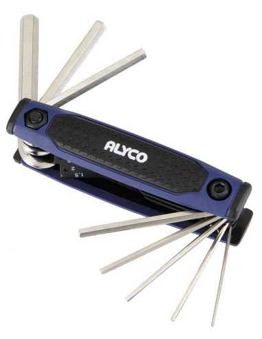 Juego de 8 Llaves Allen Navaja 1.5-8 mm Alyco Ref. 193082