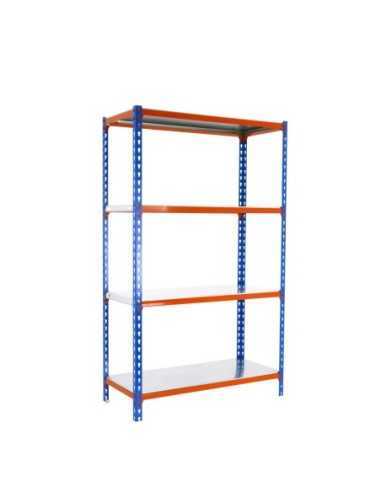 Estantería SIMONRACK Simonclick mini 4/500 1500 azul/naranja/galva