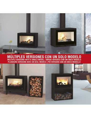 Estufa De Leña BRONPI Cairo-70-box Frontal C | Hogar Cahersa