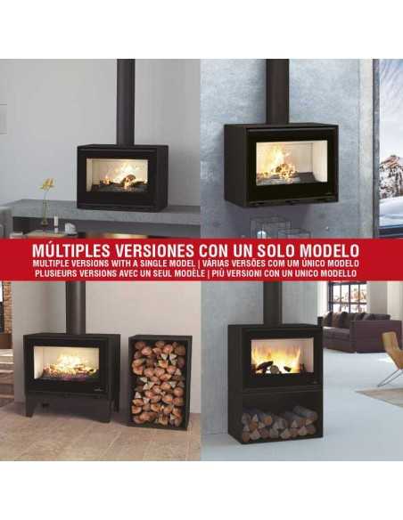 Estufa De Leña BRONPI Cairo-70-box Frontal C | Hogar Cahersa