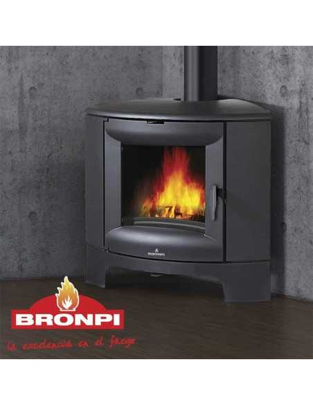 Estufa De Leña Rincon BRONPI Bremen Hierro F | Hogar Cahersa