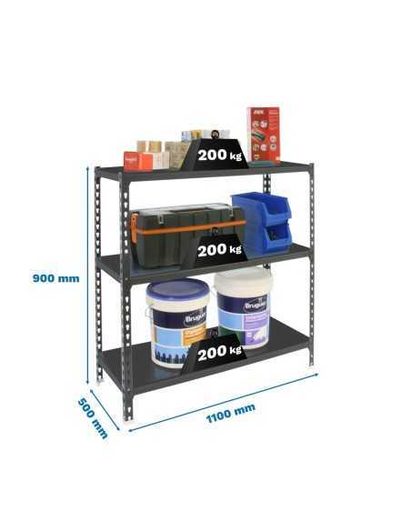 Estantería SIMONRACK Simonclick superplus 3/500 900 antra/antra