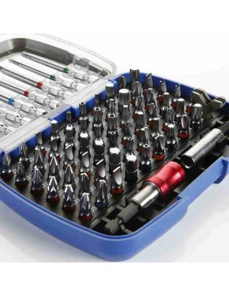 Juego 71 Pzas De Puntas De 1/4" En Caja De Plástico ALYCO 193730