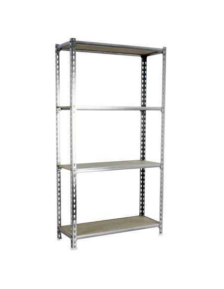 Estantería SIMONRACK Maderclick 4/300 1500 galva/madera