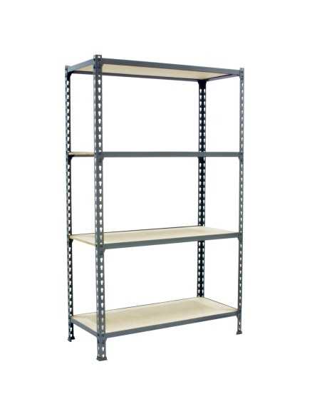 Estantería SIMONRACK Maderclick 4/300 1500 gris/madera
