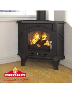 Estufa De Leña Rincon BRONPI Altea Hierro Fu | Hogar Cahersa