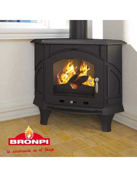 Estufa De Leña Rincon BRONPI Altea Hierro Fu | Hogar Cahersa
