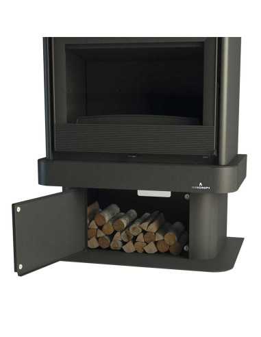 Chimenea De Leña BRONPI Lisboa Frontal Con T | Hogar Cahersa
